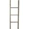 Ekena Millwork 15"W x 48"H x 3 1/2"D Vintage Farmhouse 3 Rung Ladder, Barnwood Decor Collection, Reclaimed Grey DECR015X048X04LDRGY - alternate 5
